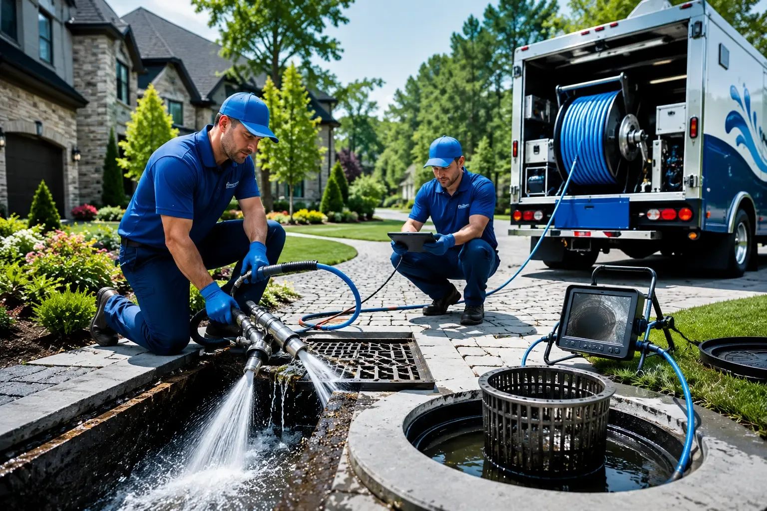 Local outdoor drain cleaning professionals in Blanch, NC